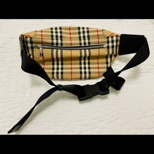 Burberry Bonded Cotton Bum Bag